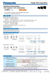 ECWFG2J155Q1 datasheet pdf Panasonic