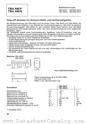 TBA440N datasheet pdf Siemens