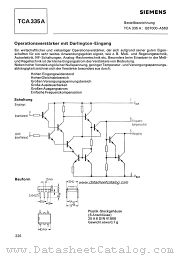 TCA335A datasheet pdf Siemens