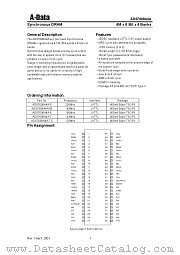 ADS7608A4A-7.5 datasheet pdf A-DATA