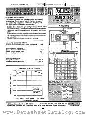 DMEG250 datasheet pdf Acrian