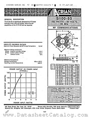S100-50-3 datasheet pdf Acrian
