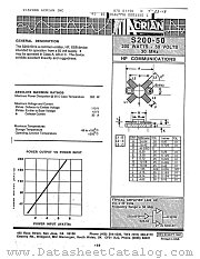 S200-50-3 datasheet pdf Acrian