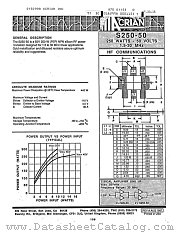 S250-50-2 datasheet pdf Acrian