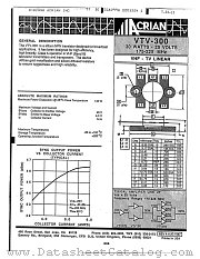 VTV-300-4 datasheet pdf Acrian