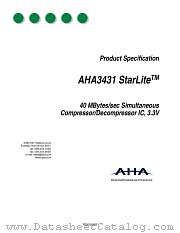 AHA3431A-040PQC datasheet pdf Advanced Hardware Architectures