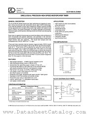 ALD1502DB datasheet pdf Advanced Linear Devices