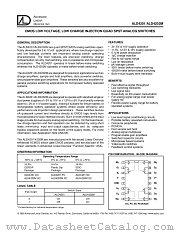 ALD4201MSC datasheet pdf Advanced Linear Devices