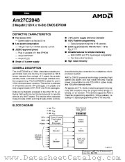 AM27C2048-120DEB datasheet pdf Advanced Micro Devices