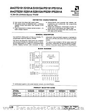 AM27PS191APCB datasheet pdf Advanced Micro Devices