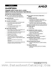 AM29F200AS-55FEB datasheet pdf Advanced Micro Devices