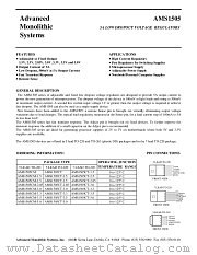 AMS1505CT-3.0 datasheet pdf Advanced Monolithic Systems