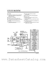 UT1553B_BCRTM-WCX0 datasheet pdf Aeroflex Circuit Technology