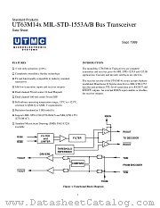 UT63M-147CPA datasheet pdf Aeroflex Circuit Technology