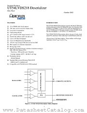 5962R0153501VXA datasheet pdf Aeroflex Circuit Technology