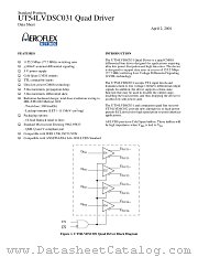 5962F9583303QXA datasheet pdf Aeroflex Circuit Technology