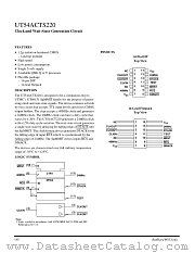 UT54ACTS220 datasheet pdf Aeroflex Circuit Technology