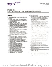 FW323-05 datasheet pdf Agere Systems