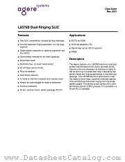 LUCL8576BP datasheet pdf Agere Systems