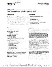 LUCL9216GGF datasheet pdf Agere Systems