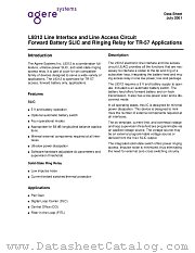 LUCL9312AP datasheet pdf Agere Systems