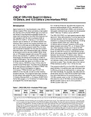 ORLI10G-2BM680 datasheet pdf Agere Systems