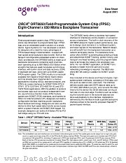 ORT8850L-1BA352 datasheet pdf Agere Systems