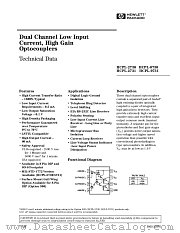 HCPL-2730_500 datasheet pdf Agilent (Hewlett-Packard)