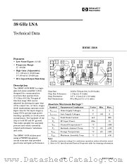 HMMC-5038DC datasheet pdf Agilent (Hewlett-Packard)