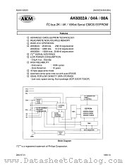 AK6008AF datasheet pdf AKM