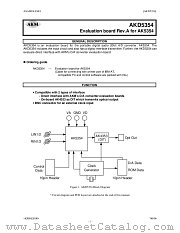 AKD5354 datasheet pdf AKM
