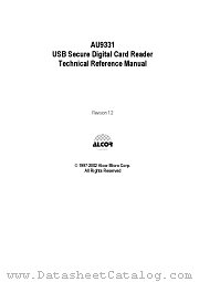 AU9331 datasheet pdf Alcor Micro Corp
