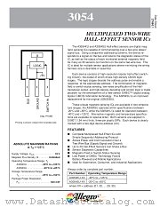 A3054KU-24 datasheet pdf Allegro MicroSystems