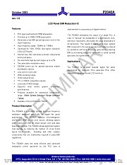 I2040A-08SR datasheet pdf Alliance Semiconductor