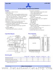 AS29LV800T-120TI datasheet pdf Alliance Semiconductor