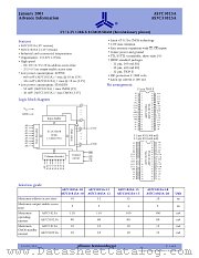 AS7C31025A-20TI datasheet pdf Alliance Semiconductor