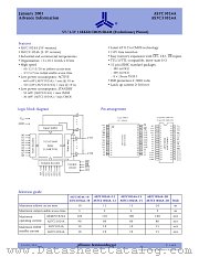 AS7C31024A-10TI datasheet pdf Alliance Semiconductor