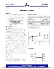 AS80M2180-08ST datasheet pdf Alliance Semiconductor