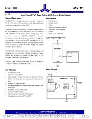 ASM1811R-15 datasheet pdf Alliance Semiconductor