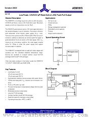 ASM1815R-5 datasheet pdf Alliance Semiconductor