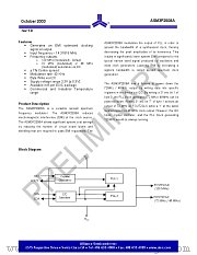 ASM3P2508A-08-SR datasheet pdf Alliance Semiconductor