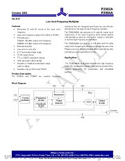 P2082A-08TT datasheet pdf Alliance Semiconductor