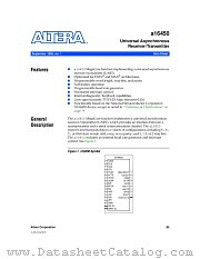 A16450 datasheet pdf Altera Corporation