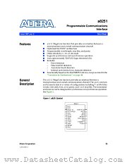 A8251 datasheet pdf Altera Corporation