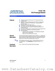 CY7C1032-8JC datasheet pdf Altera Corporation