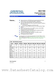 EPM7064SLC44-10 datasheet pdf Altera Corporation