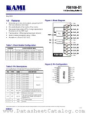 FS6108-01 datasheet pdf AMI Semiconductor
