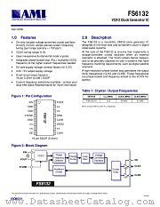 FS6132-01 datasheet pdf AMI Semiconductor