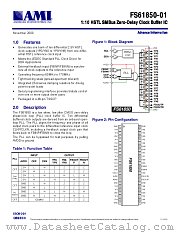 FS61850-01 datasheet pdf AMI Semiconductor
