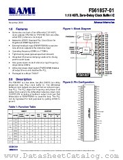 FS61857-01 datasheet pdf AMI Semiconductor